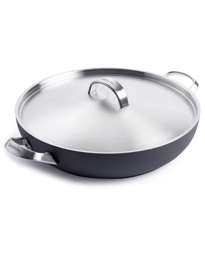 GREENPAN GREENPAN PARIS PRO 11IN COVERED EVERYDAY PAN WITH 2 SIDE HANDLES