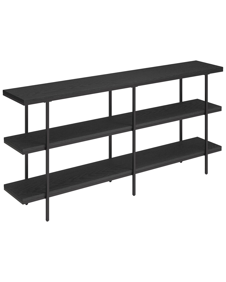 Abraham + Ivy Harper 64in Rectangular Console Table In Black