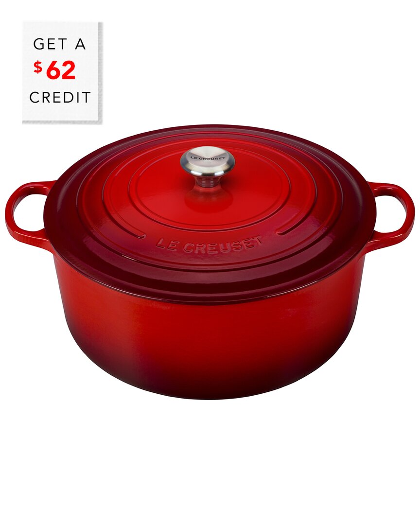 Le Creuset 13.25qt Dutch Oven With $62 Credit
