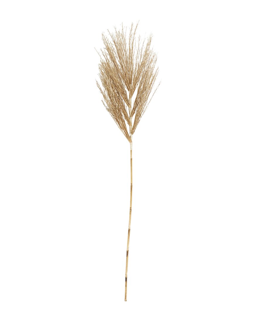 Peyton Lane Palm Leaf Brown Dried Plant Tall Natural Foliage In Brown