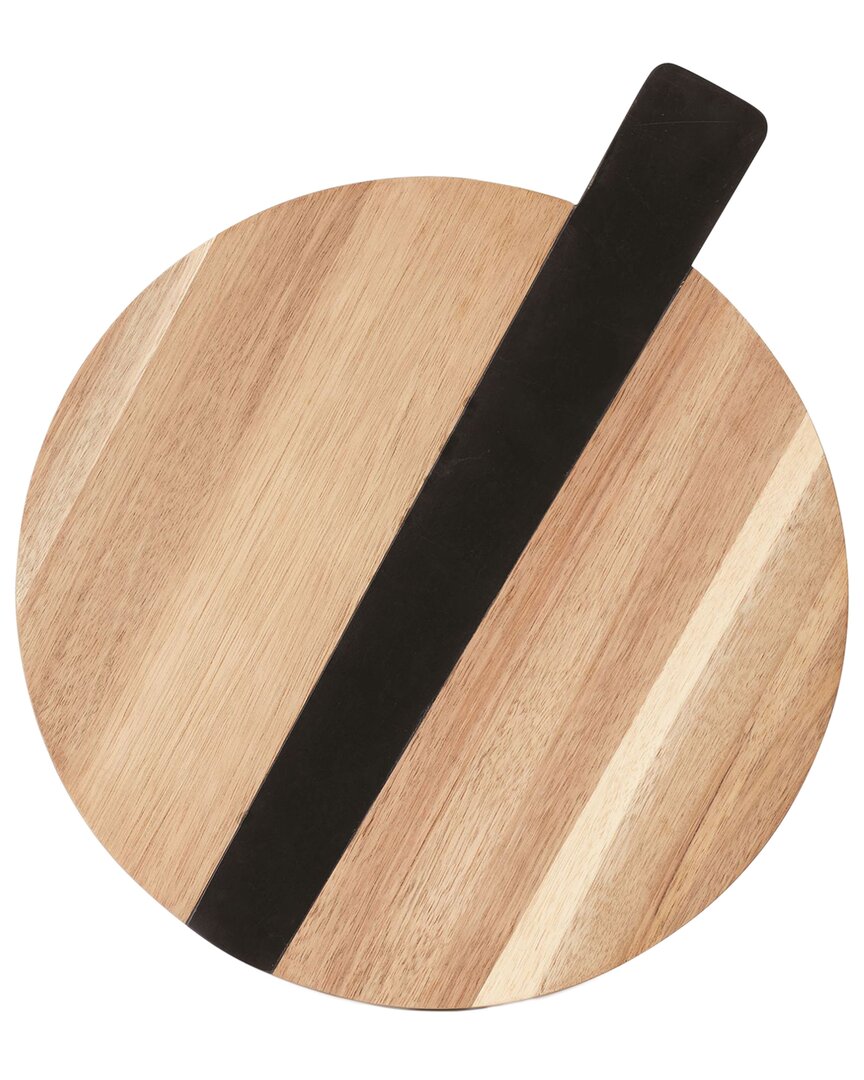 Lenox Lx Collective Cheese Board In Black