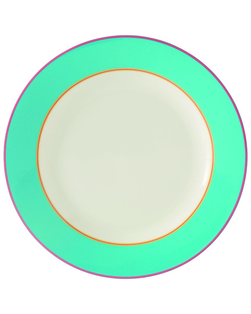 Spode Set Of 4 Kit Kemp Turquoise Side Plates