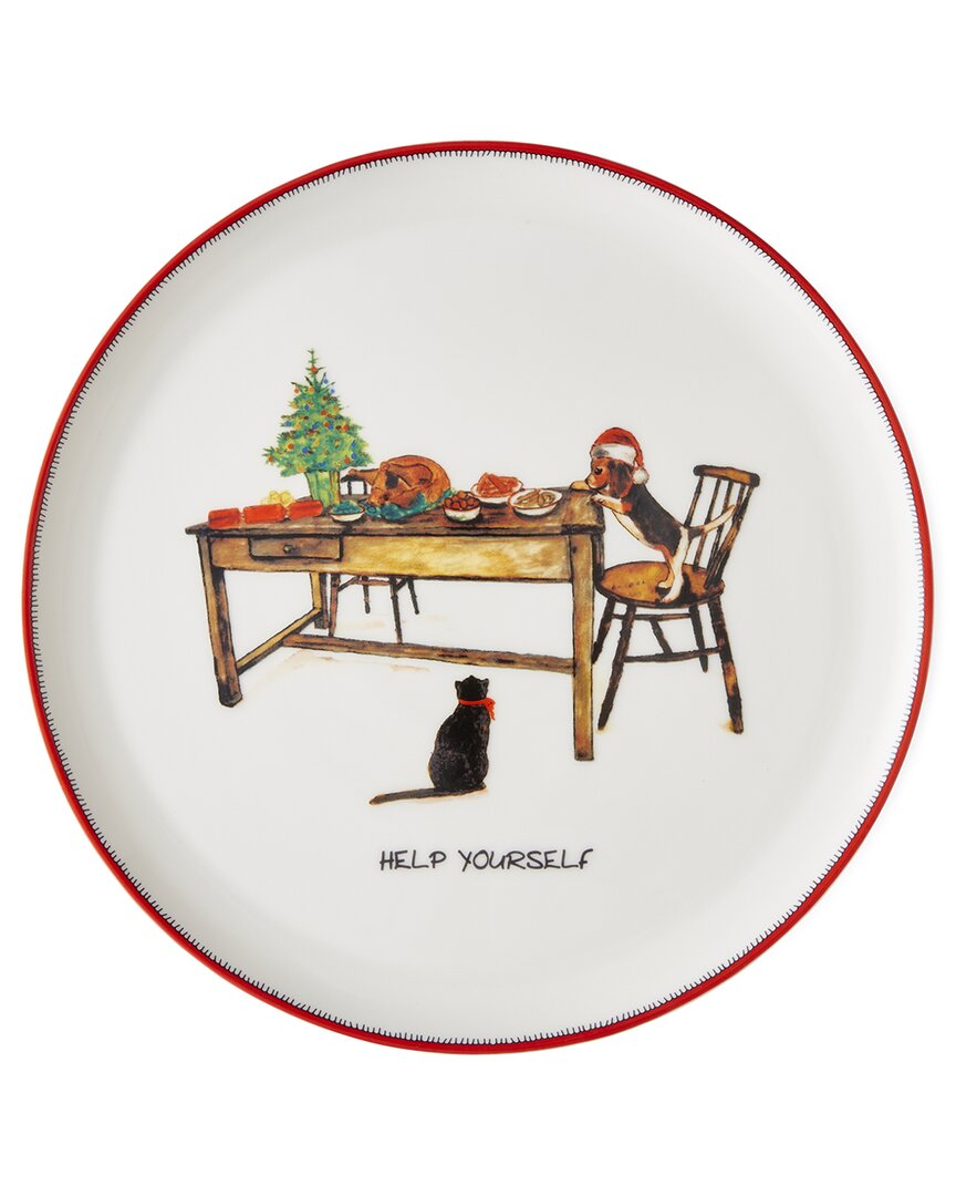 Spode Kit Kemp Help Yourself Cake Plate