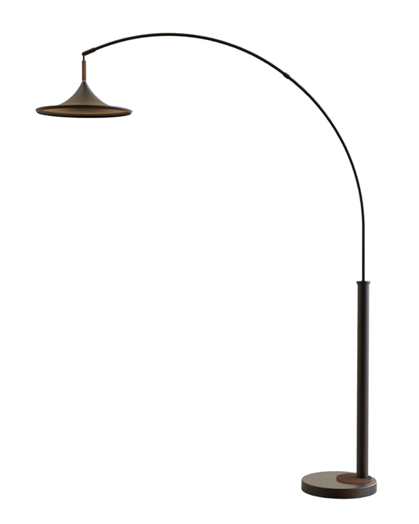Nova Of California Lodi 1-light Arc Floor Lamp In Multi