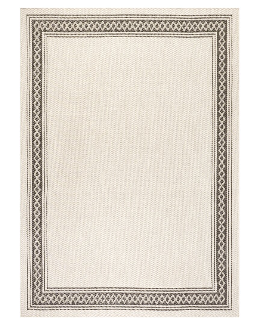 Shop Jonathan Y Designs Lucia Classic Indoor/outdoor Rug In Cream