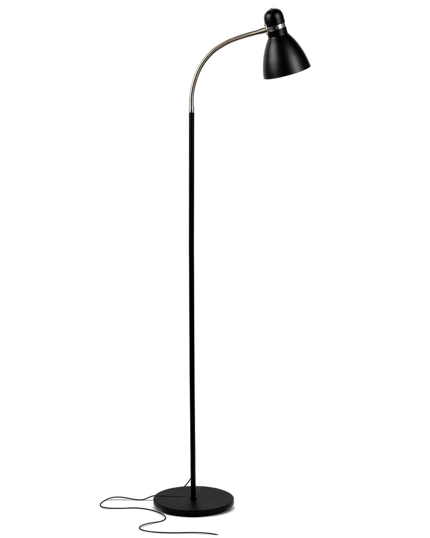 Brightech Avery Led Minimalist Floor Lamp In Black
