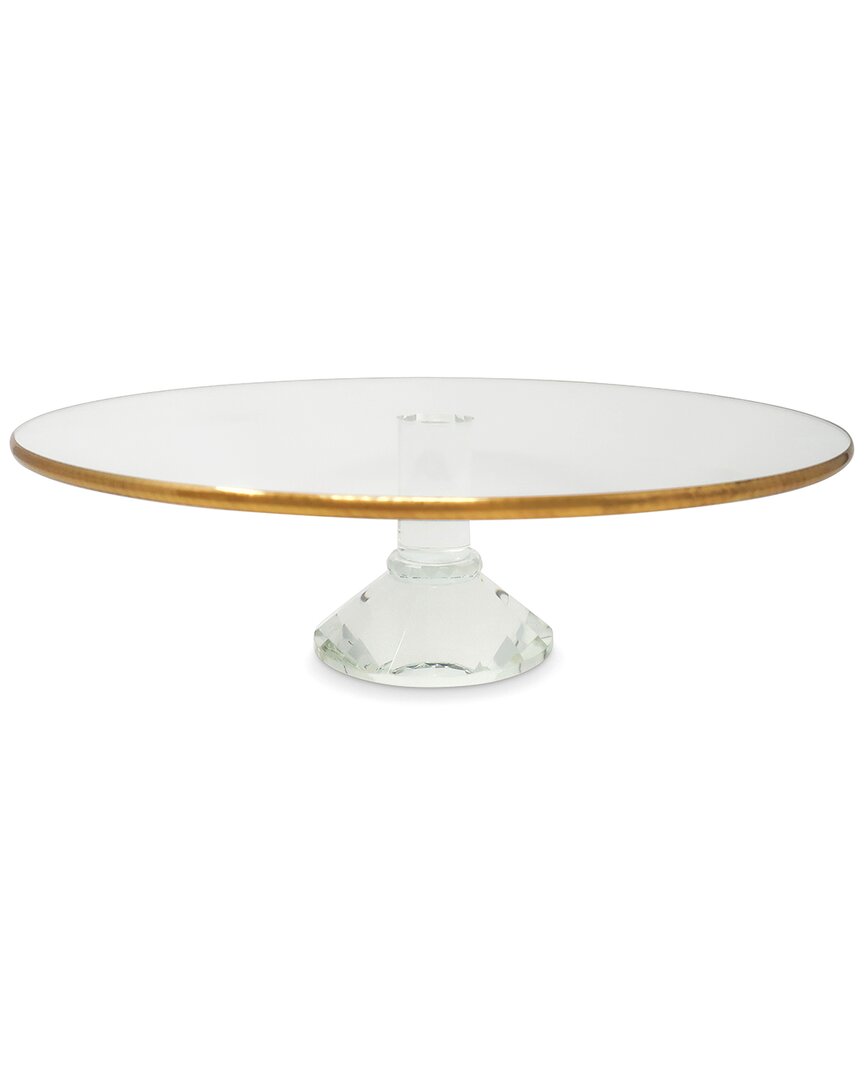 Vivience Glass Cake Plate