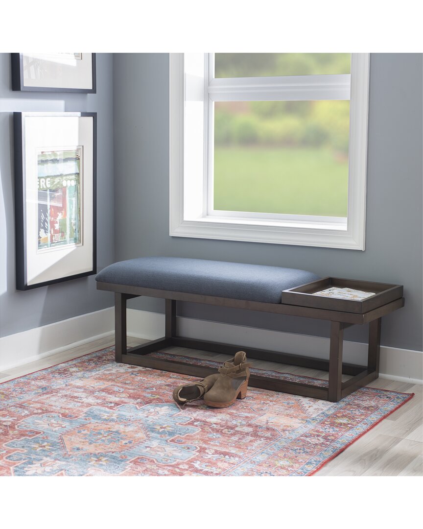 Linon Max Bench With Tray