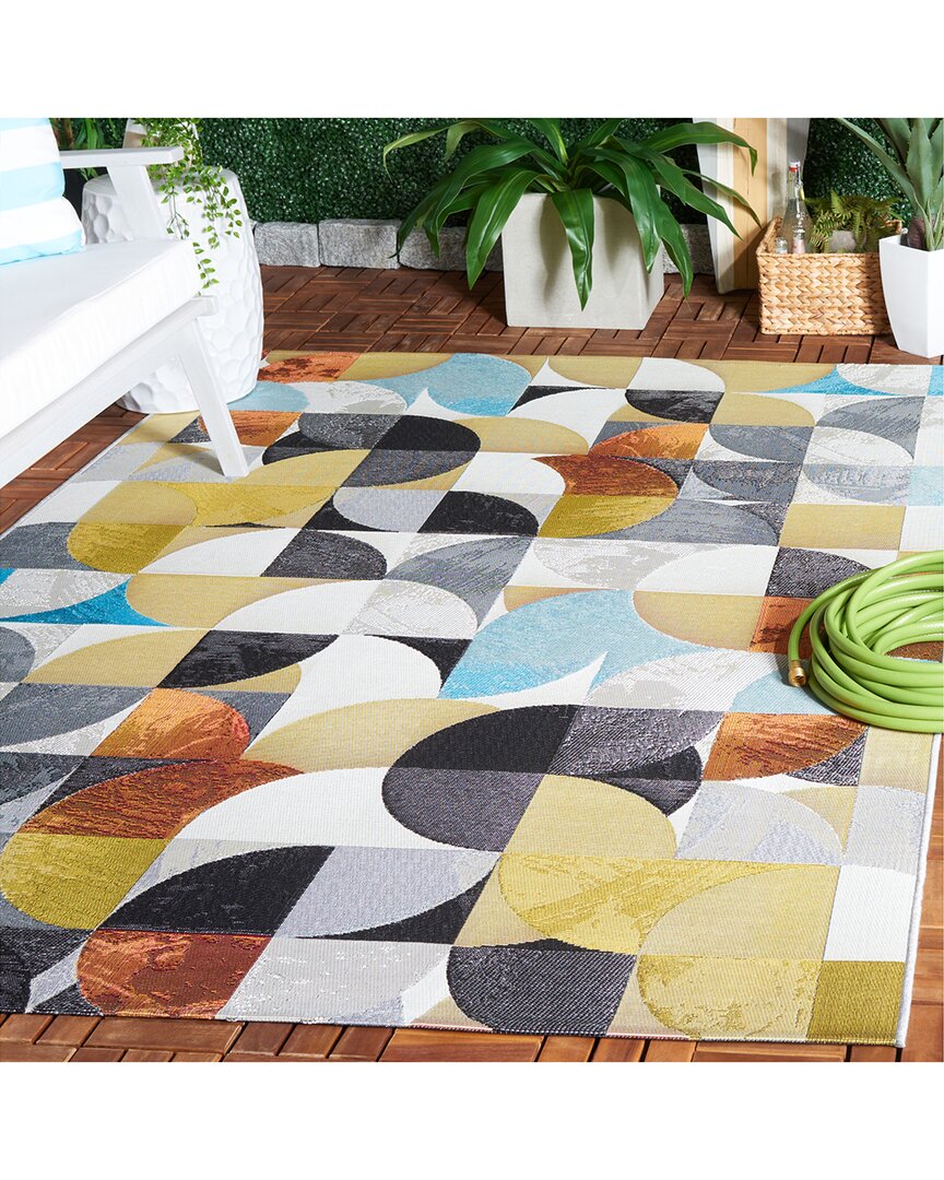 Safavieh Barbados Kristine Power Loomed Rug In Ivory