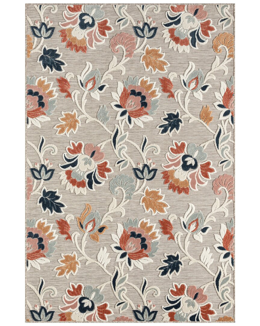 Lr Home Veranda Indoor/outdoor Rug In Grey