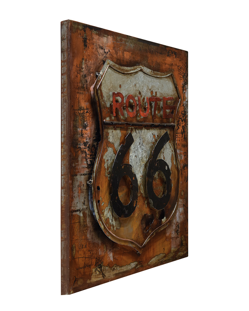 Empire Art Direct Route 66 Metal Artwork