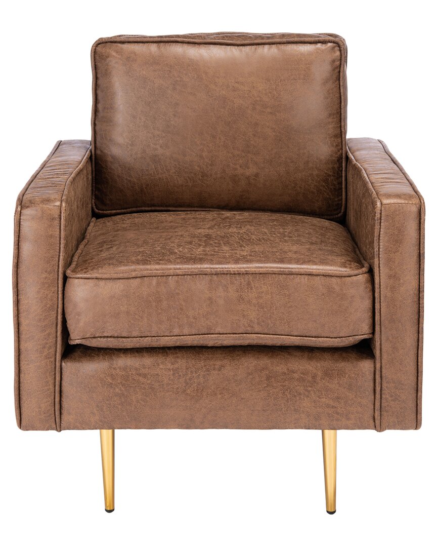 Safavieh Paityn Accent Chair In Brown