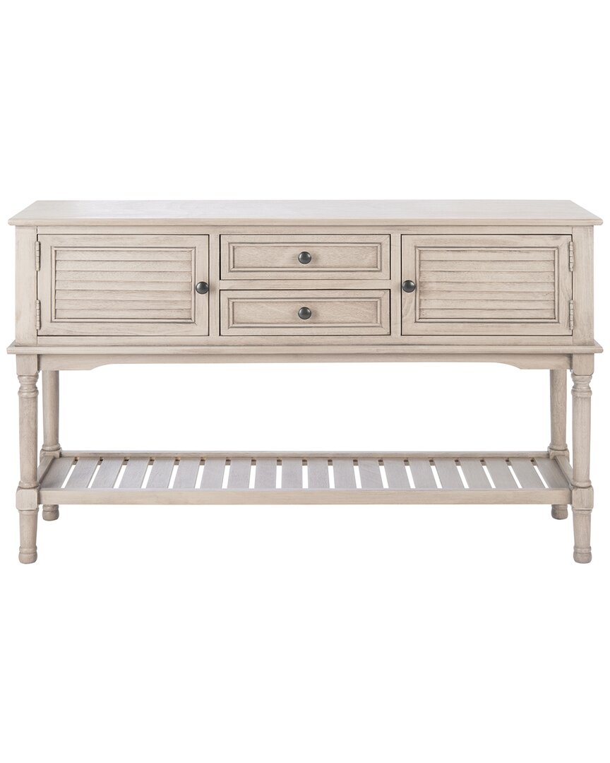 Safavieh Tate 2drw 2dr Console Table In Grey