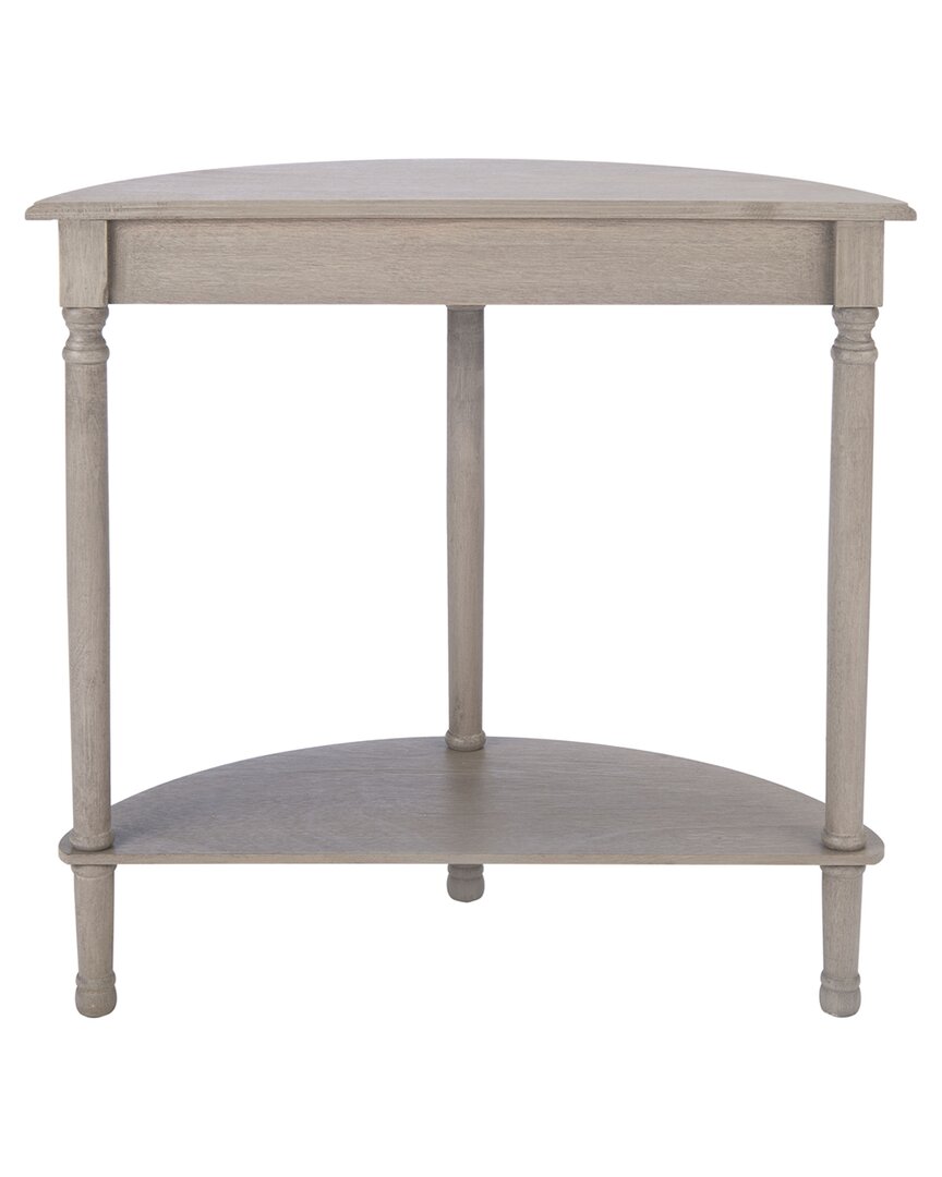 Safavieh Tinsley 1/2 Round Console Table In Grey