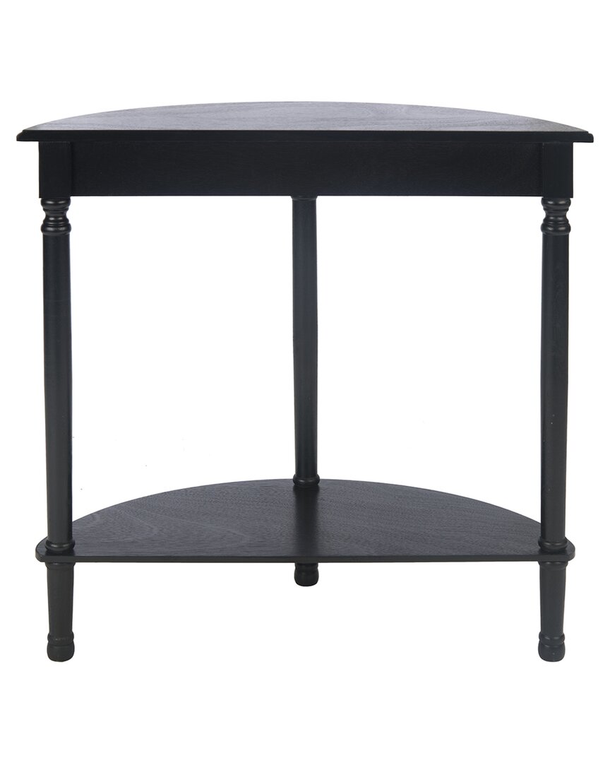 Safavieh Tinsley 1/2 Round Console Table In Black