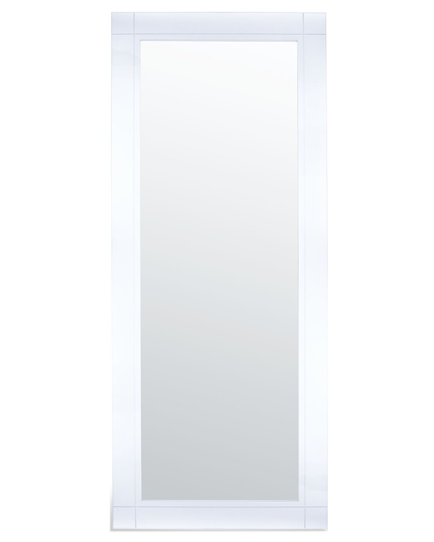 Safavieh Couture Lisandra Acrylic Standing Mirror In Clear