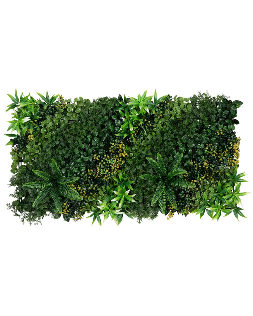 NEARLY NATURAL NEARLY NATURAL INDOOR/OUTDOOR UV-RESISTANT HAWAIIAN ISLANDS ARTIFICIAL LIVING WALL PANEL 