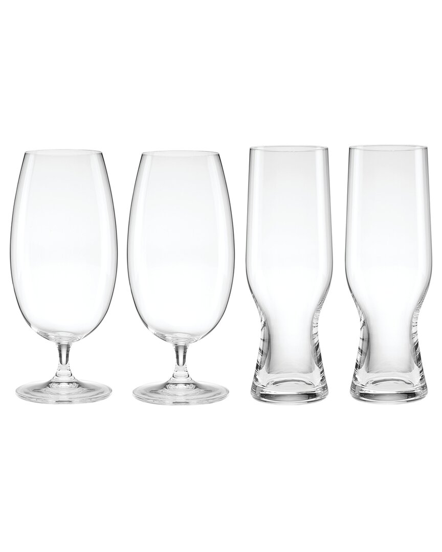Lenox Tuscany Classics Assorted Beer Glass Set, 4 Piece