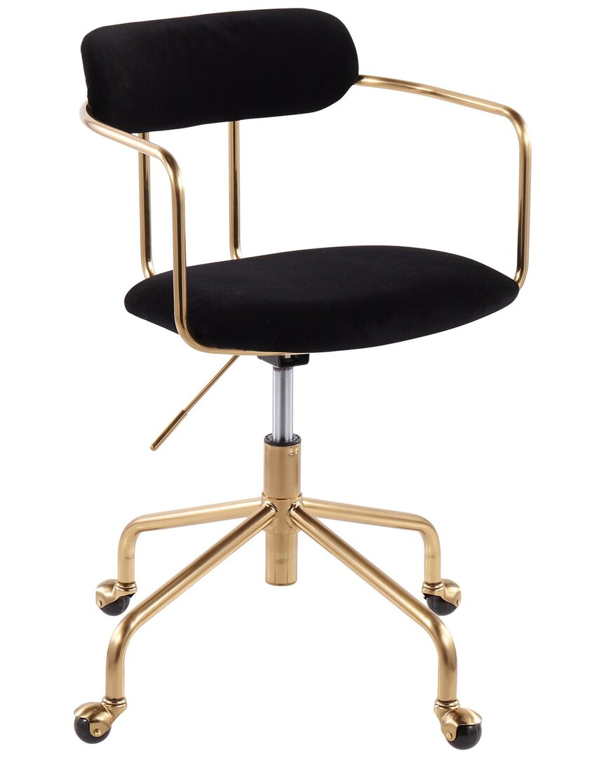 Lumisource Demi Office Chair In Gold