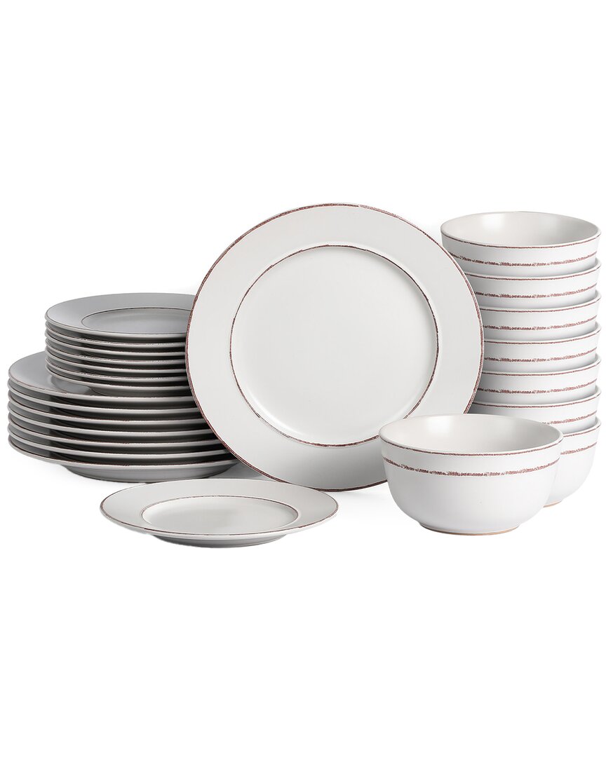 Earth & Clay Hazel 12pc Stoneware Dinnerware Set