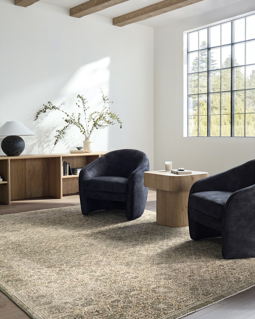 Livabliss Galey Alix X Myrtle Avenue Olive Rug In Neutral