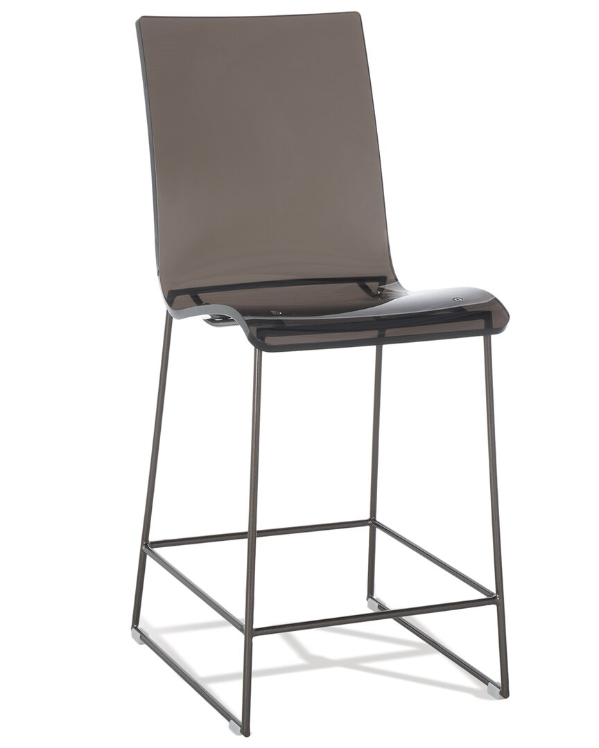 Safavieh Couture Bryant Acrylic Counter Stool In Grey