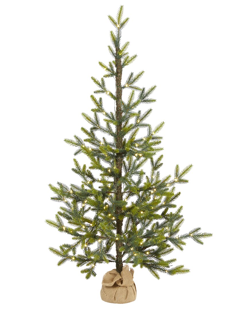 Nearly Natural 4ft. Fraser Fir Natural Look Artificial Christmas Tree In Green