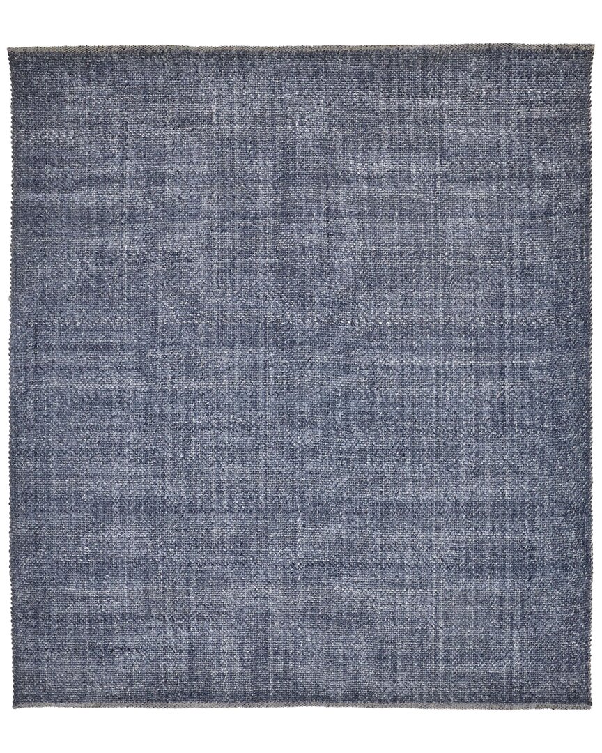 Weave & Wander Siona Transitional Solid Area Rug In Blue