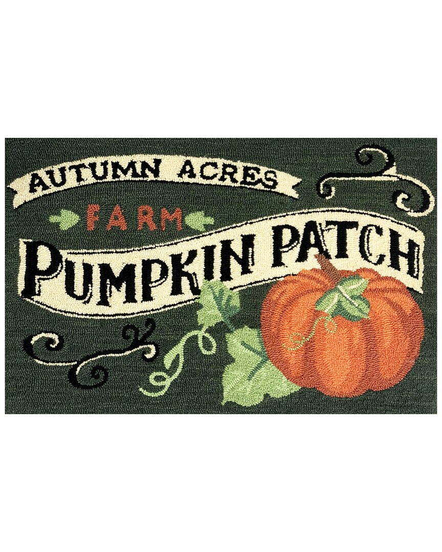 The Rug Market Autumn Acres 24x36in Doormat In Green
