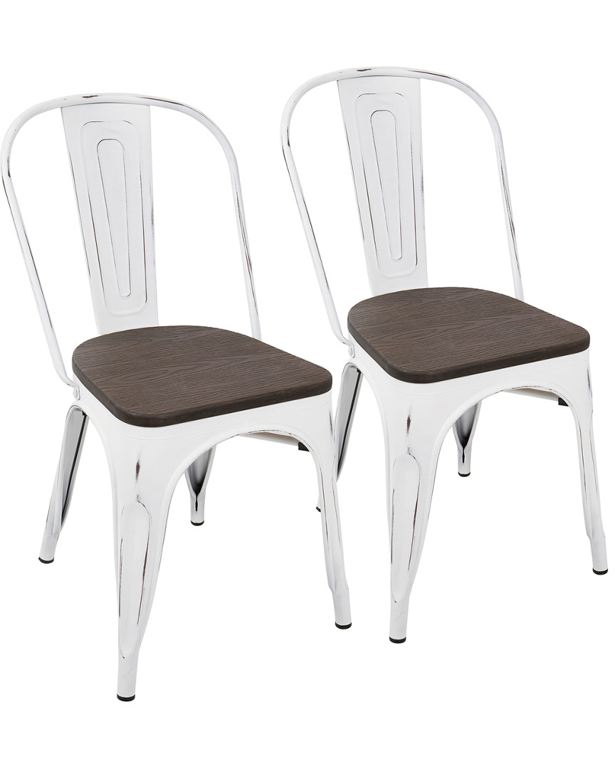 Lumisource Set Of 2 Oregon Dining Chairs