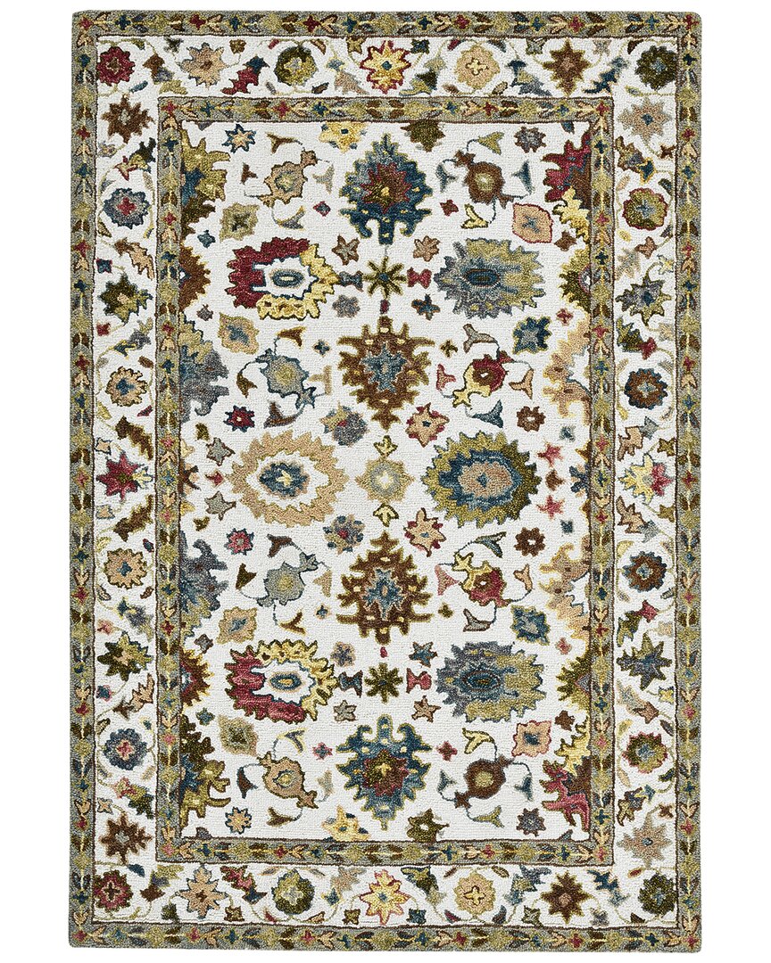Amer Rugs Jackson Traditional Style Hand-hooked Wool Rug In Multi