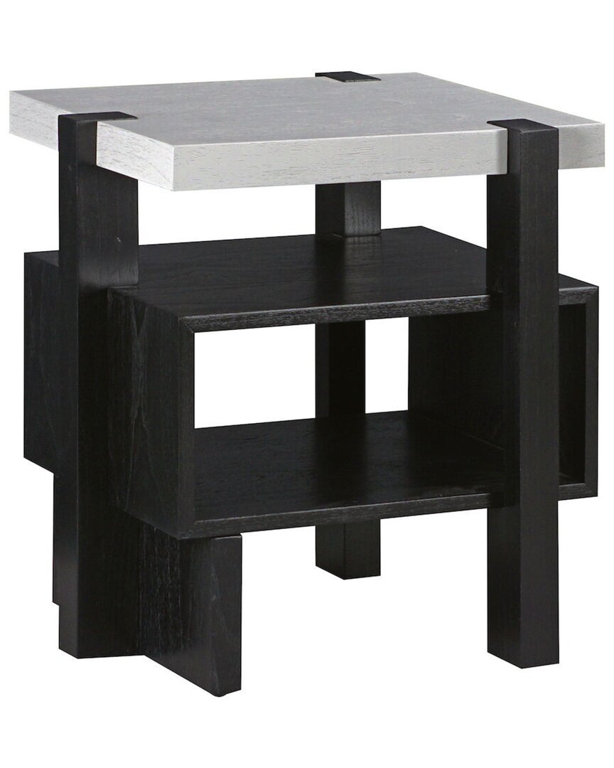 Artistic Home & Lighting Artistic Home Riviera Accent Table In Black