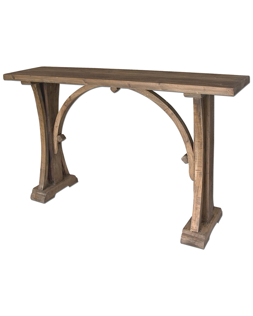 Uttermost Genessis Reclaimed Wood Console Table