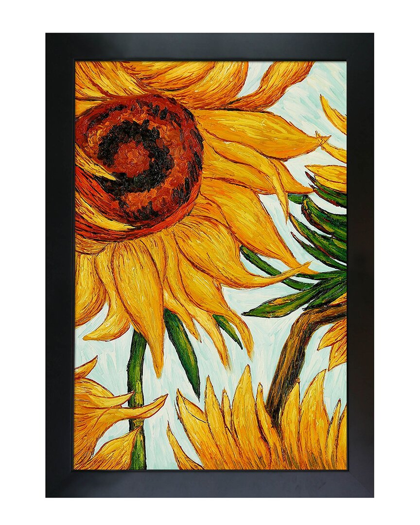 Shop La Pastiche By Overstockart Sunflowers (detail) By Vincent Van Gogh