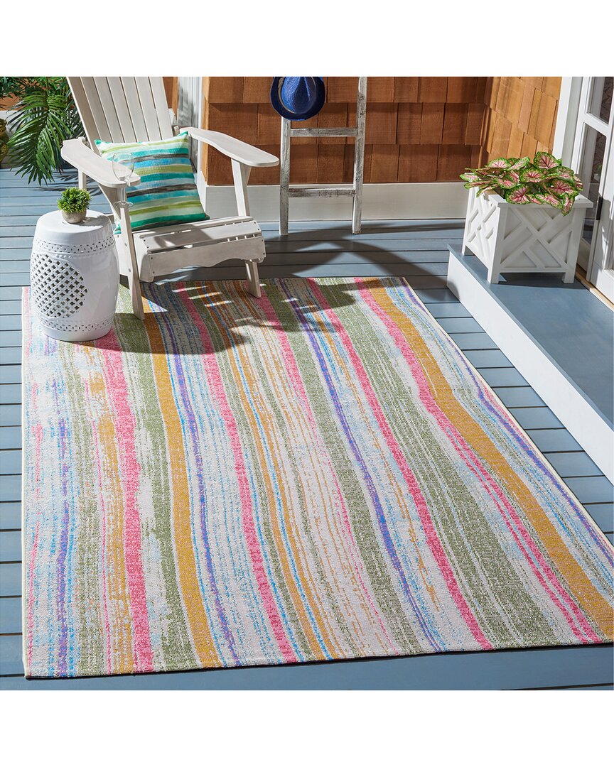 Safavieh Summer Clyra Power-loomed Indoor/outdoor Rug In Multi