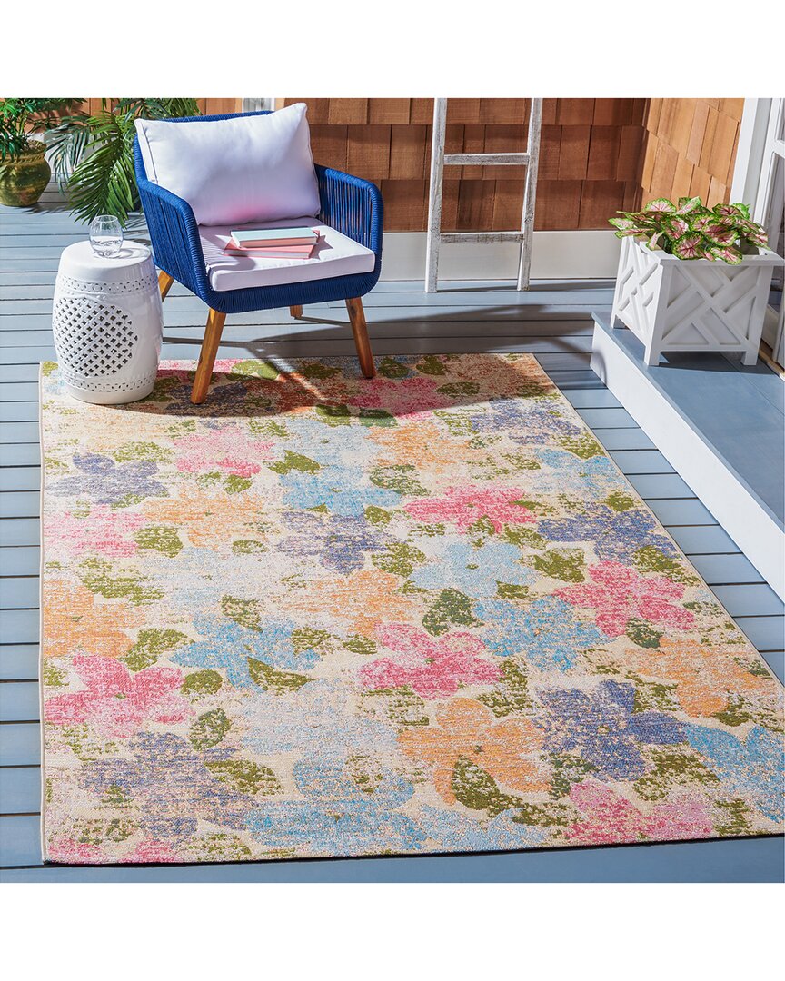Safavieh Summer Colora Power-loomed Indoor/outdoor Rug In Multi