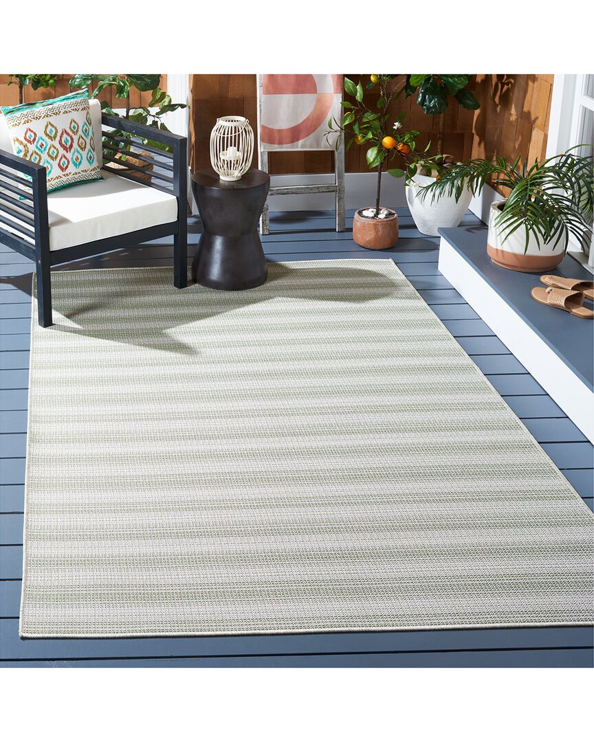 Safavieh Hampton Sandfern Power-loomed Indoor/outdoor Rug In Neutral