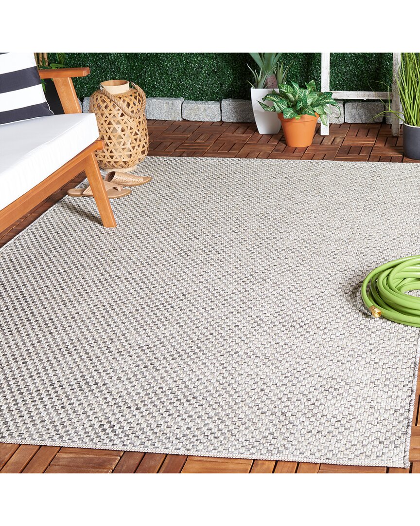 Safavieh Sisal All-weather Harbor Power-loomed Indoor/outdoor Rug In Neutral