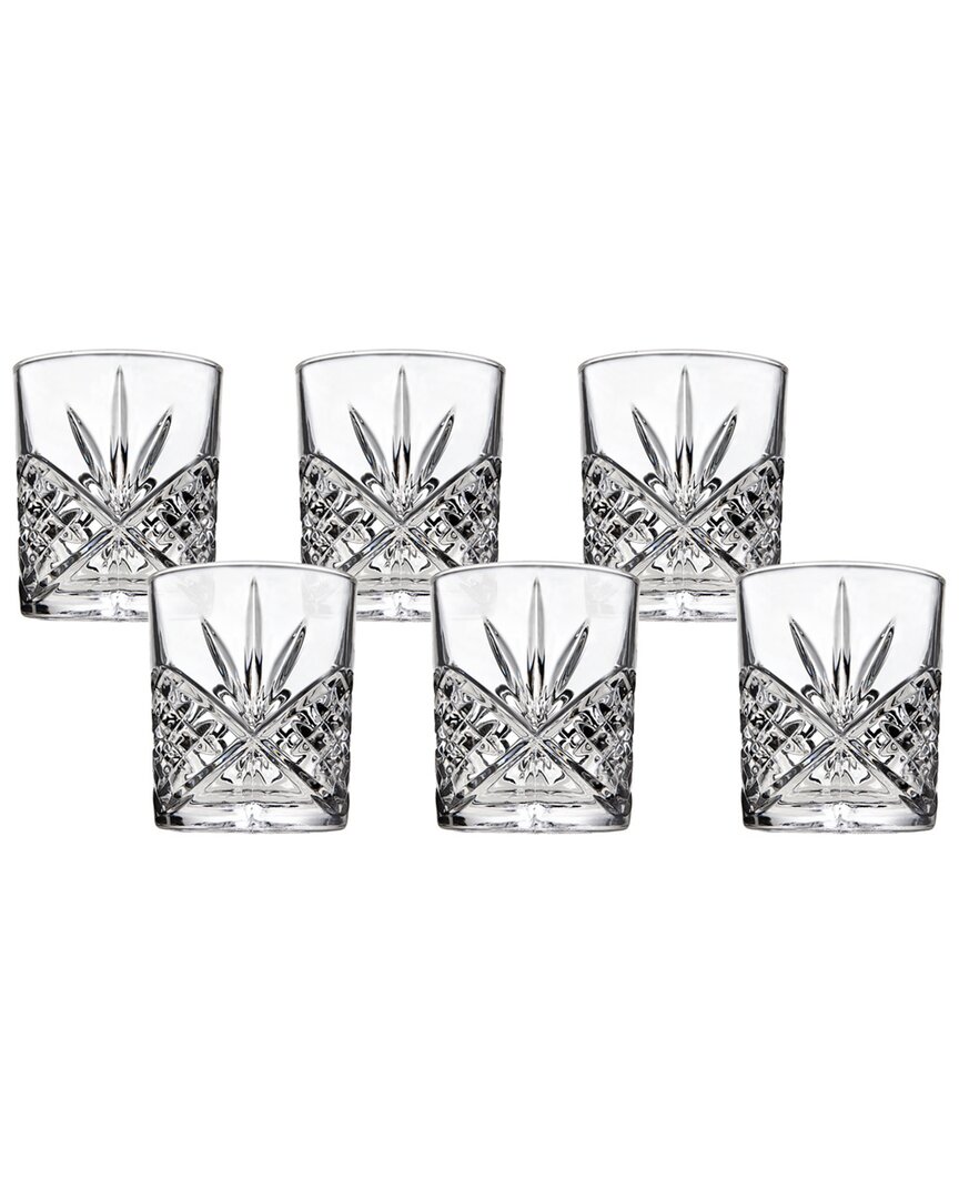 Godinger Dublin Whiskey Shot Glasses (set Of 6) In Clear