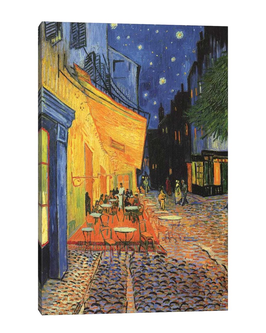 Icanvas The Cafe Terrace On The Place Du Forum (café Terrace At Night), 1888 By Vincent Van Gogh Wall Art