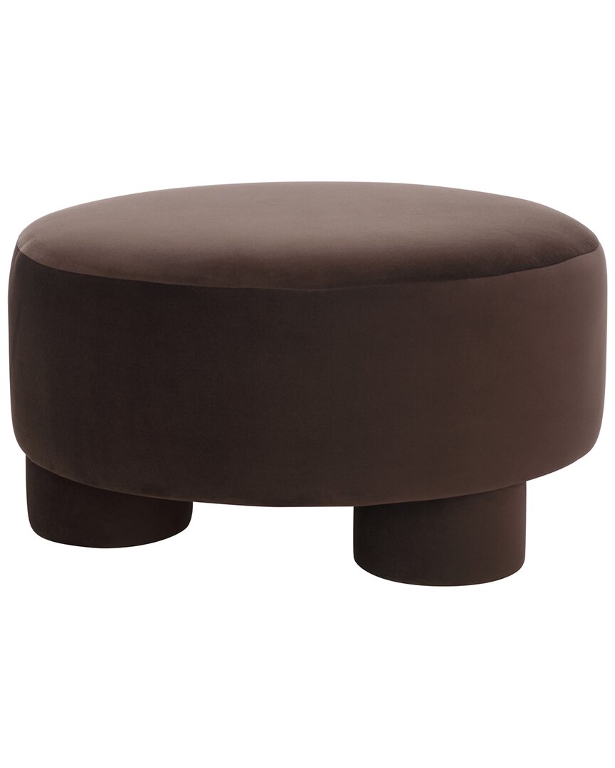 Safavieh Naref Cocktail Ottoman In Brown