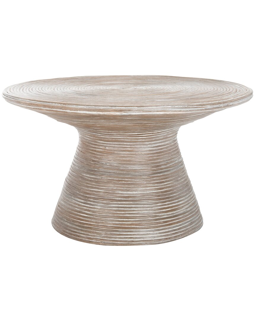Safavieh Cristina Rattan Coffee Table In Neutral