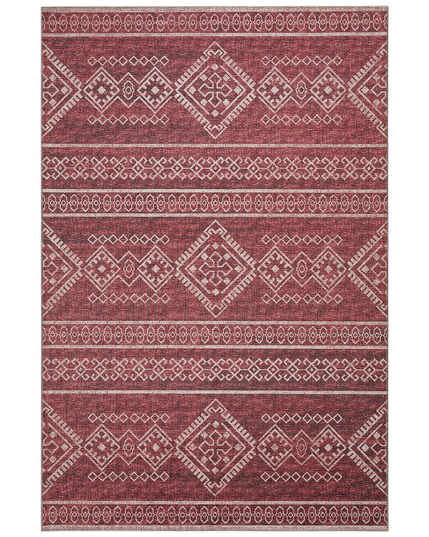 Addison Rugs Yuma Indoor/outdoor Washable Rug In Brown
