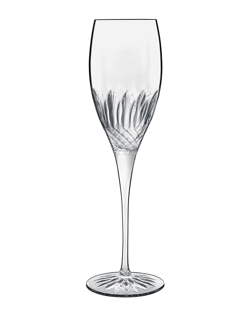 Luigi Bormioli Diamante 7.5oz Prosecco/sparkling Wine Glasses (set Of 4)