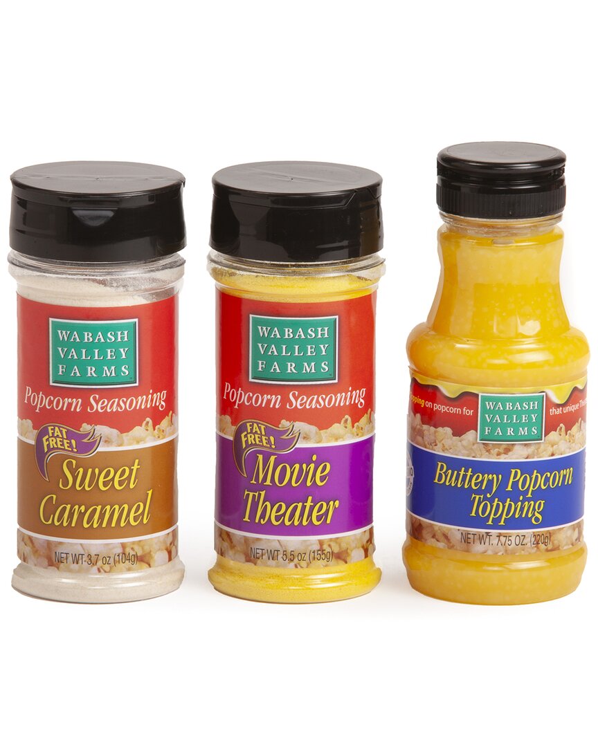 Whirley Pop Popcorn Topping Trio In Multi