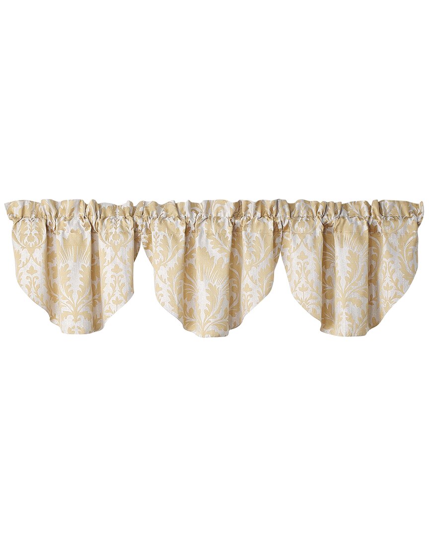 Waterford Dnu Dupe  Maia Cascade Valances Set Of 3 In Neutral