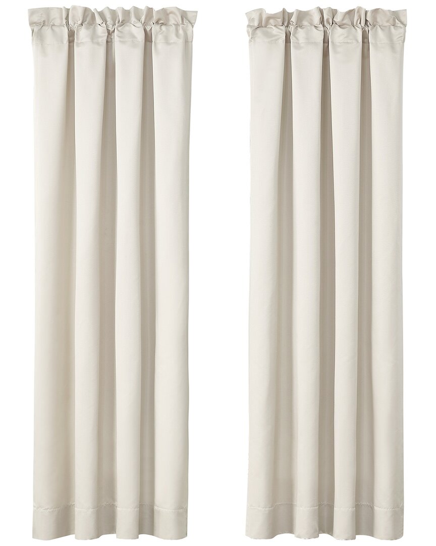Waterford Dnu Dupe  Sutherland Set Of 2 Curtain Panels In Neutral