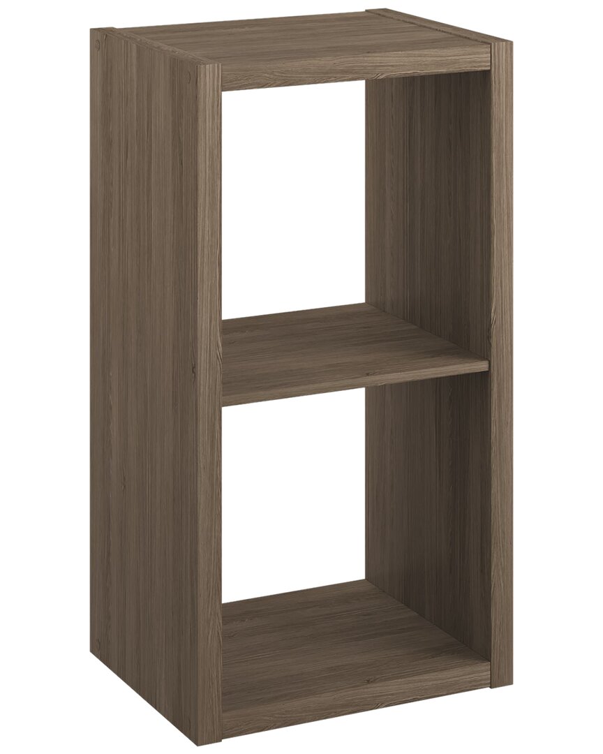 Closetmaid 2-cube Decorative Storage Organizer In Grey