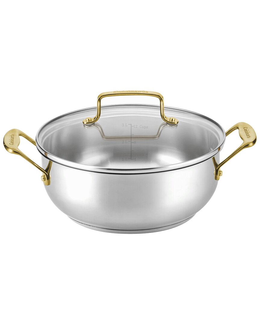 Cuisinart 4qt Dutch Oven In Silver