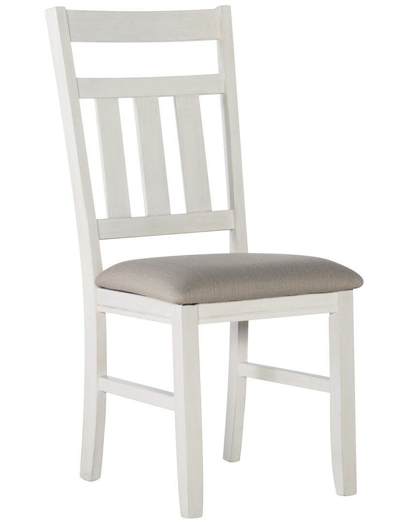 Powell Turino Dining Side Chair In White
